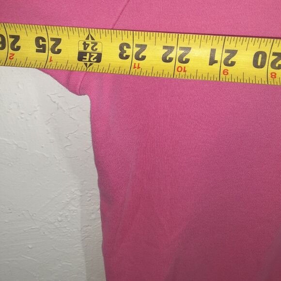 Polo Ralph Lauren Adult Mens L Large Pink Short Sleeve Shirt Orange Pony - Picture 8 of 9